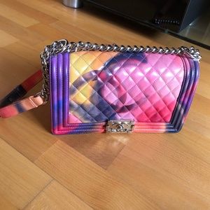 Chanel Boy leather crossbody bag